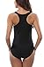 CharmLeaks Womens Racerback Swimsuit Lap Swimming Suit Moderate Swimwear XL