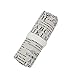 Damero New Canvas Pencil Wrap Case, Pencils Roll Hold for 72 Colored Pencils (NO Pencils Included), Crochet Hooks and Gadgets, Newspaper, 72 Capacity