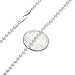 4mm Solid .925 Sterling Silver Military Ball Chain Necklace, 24 inches