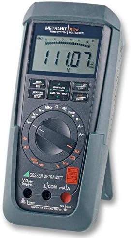 METRAHIT X-TRA - Digital Multimeter, True RMS, 12000 Count, Auto/Manual Ranging with Infrared Interface RoHS Compliant: Yes (METRAHIT X-TRA)