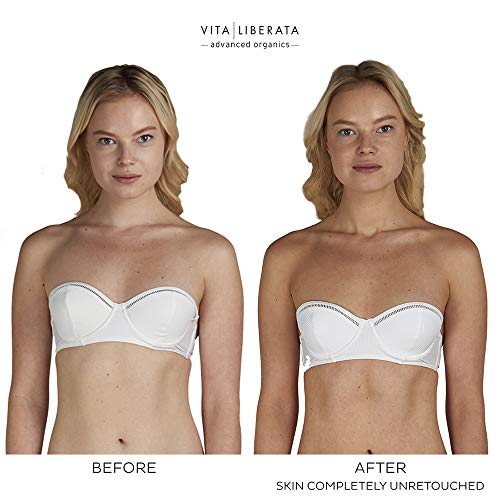 VITA LIBERATA Advanced Organics Fabulous Self-Tanning Gradual Lotion Daily moisturizer for your face & body delivering a gradual buildable tan With Marula Oil Suits all skin tones 6.76 Fl Oz