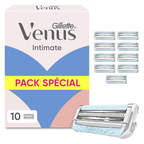 Lames de Rasoir Femme pour le Maillot, 10 Recharges