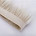 Neotrims Fake Faux Two-Tone Fur Woolly Fringe, Fleecy Thick Pile Trim on Satin Ribbon, for Costume, Crafts, Decoration. Easy to Attach and sew on Anything with Satin Ribbon Edge.