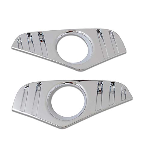 Kadore Chrome Front Fog Lights Lamp Cover Trim Bezel for 2019 Toyota RAV4 Hybrid Limited XLE Premium XSE LE 2-pc - Thumbnail 4