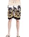 MR. R Men's Tropical Palm Tree Beach Shorts Swim Trunks