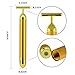 24k Golden Energy Beauty Bar Pulse Facial Face Massager, T-shape vibration Massager, lastest Beauty Tool anti Wrinkles