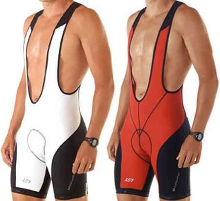 Bellwether Forma Bib Shorts - RED/BLACK, Medium