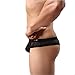 Tonsee® Men's Lace Briefs Sexy Translucent Breathable Underpants (M, Black)