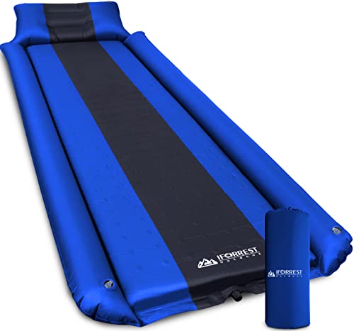 IFORREST Sleeping Pad w/Armrest & Pillow - Self-Inflating Camping