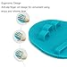 INNERNEED Food-grad Soft Silicone Body Scrubber Shower Cleansing Brush Gentle Exfoliating Bath Glove, SPA Massage Skin Care Tool (Pink)