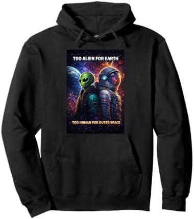 Amazon.com: Broken Planet Lost In Space Pullover Hoodie : Clothing