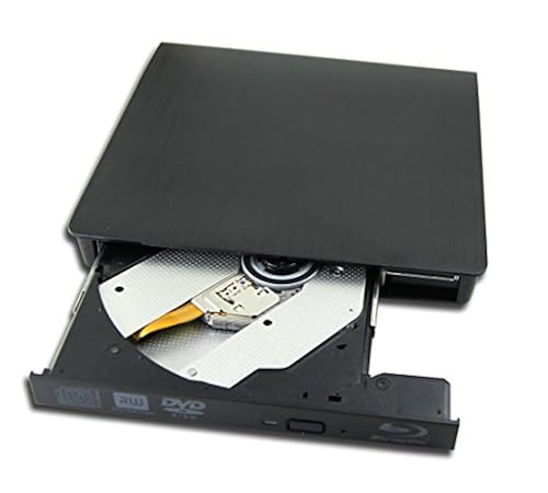 New 3D Blu-ray DVD Movies Player Portable External USB Optical