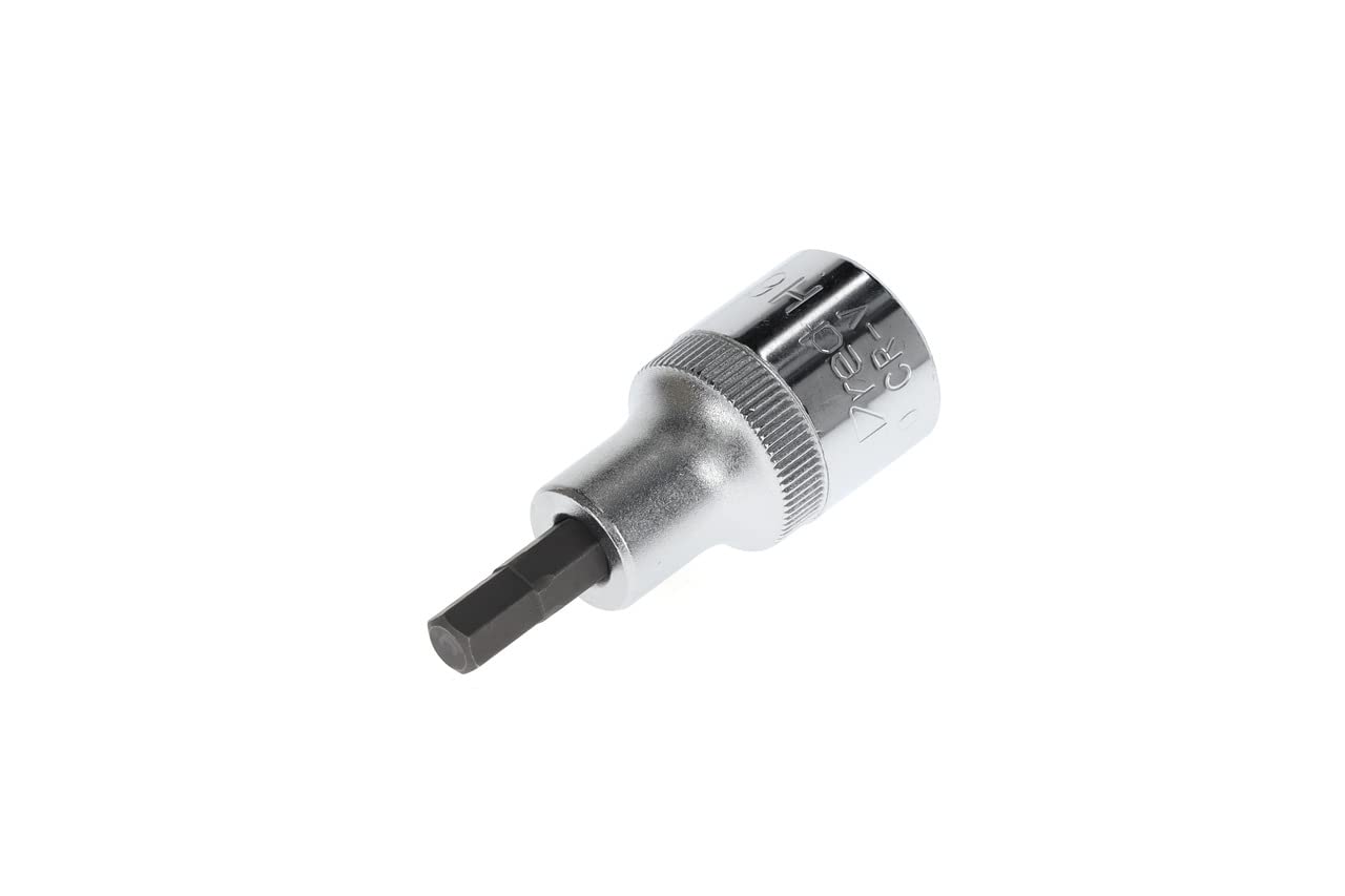 GEDORE red Screwdriver bit socket hex, 6 mm AF, 1/2" 12.5 mm, Screwdriver bit socket, Tool, R62550610, Steel