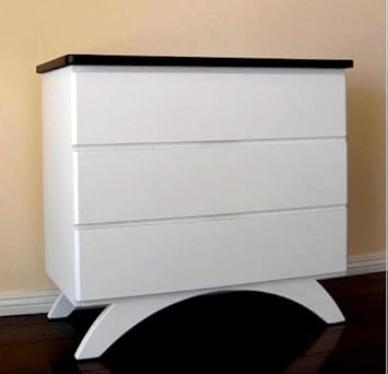 espresso baby dresser