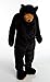 Snoozzoo Adult Black Bear Sleeping Bag for Adults up to 75 inches Tall.thumb 4