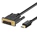 Rankie Mini DisplayPort (Mini DP) to DVI Cable, Thunderbolt Port Compatible, Gold Plated, 6 Feet primary