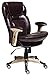 Serta Ergonomic Executive Office Chair Motion Technology Adjustable Mid Back Design with Lumbar Support, Brown Bonded Leather