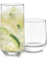 Libbey Ascent 16-Piece Tumbler and Rocks Glass Set