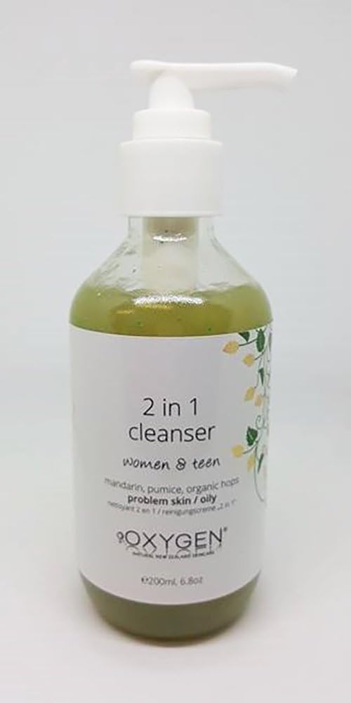 Oxygen Skincare 2 in 1 Cleanser and Exfoliator