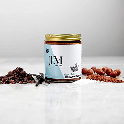 NEW JEM Organics Chocolate Hazelnut Nut Butter, Organic, All Natural