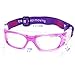 EverSport Girls Kids Sports Goggles Safety Protective Basketball Glasses for Children with Adjustable Strap for Basketball Football Volleyball Hockey£¨Purple£© Rugby(Color:Purple)