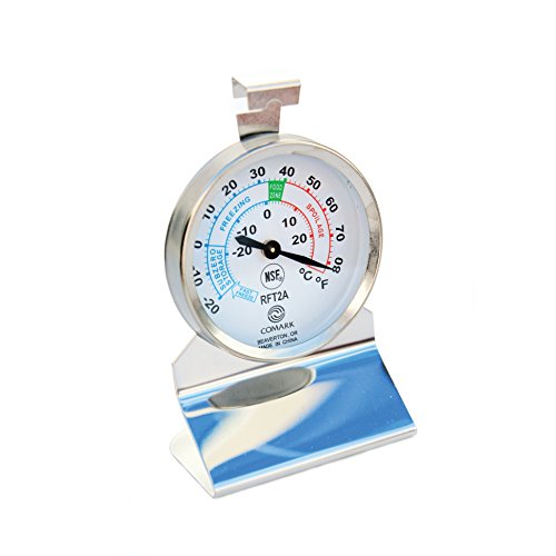 Comark Instruments | RFT2AK | Stainless Steel Refrigerator/Freezer Thermometer