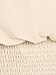 Anna-Kaci Womens Short Sleeve Ruffle Stretch Off Shoulder Boho Blouse Top, Beige, Small