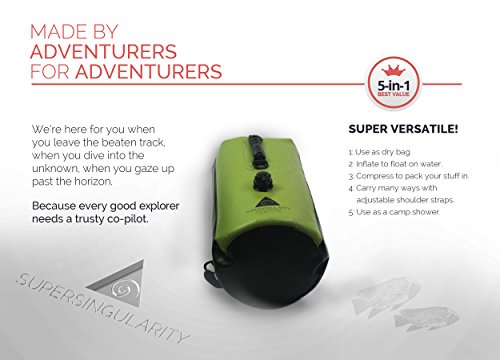 Premium-Dry-Bag-30L-Waterproof-Backpack-by-Supersingularity-with-Dual-Air-Valve-Inflation-and-Compression-Sack-Gear-Bag-for-Boating-Kayaking-Canoeing-Rafting-Fishing-Hunting-Camping-Beach Premium-Dry-Bag-30L-Waterproof-Backpack-by-Supersingularity-with-Dual-Air-Valve-Inflation-and-Compression-Sack-Gear-Bag-for-Boating-Kayaking-Canoeing-Rafting-Fishing-Hunting-Camping-Beach