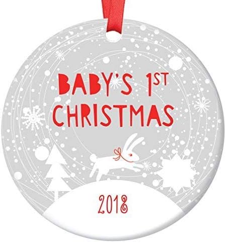 Baby's First Christmas Ornament 2018 2025