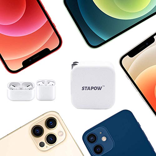20W USB C Charger,STAPOW PD Fast Charger Block for iPhone 12, iPhone 12 Pro,12 Mini Pro Max
