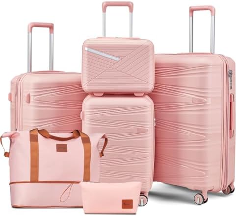 Amazon.com | FocusOnHome Luggage Sets 4 Piece(14/20/24/28