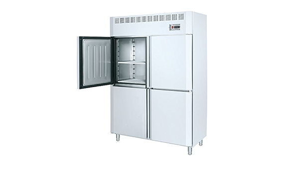 Macfrin 7062 Armario Frigorífico GN11 140X66 de 4 Puertas ...