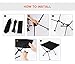 Yeeco Portable Camping Table, Ultralight Folding Table Foldable Camping Picnic Tables Portable Compact Roll Up Camp Tables with Carrying Bag for Outdoor Camping Hiking thumb 4