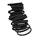 Vidal Sassoon Nylon Elastic Ponytailers, Black, 18 Count