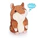 Woodyotime Talking Back Hamster Toy Repeats What You Say Plush Animal Electronic Pet Mimicry Toy for Boys and Girls Stuffed Animals Perfect Friend Christmas Gifts and Birthday