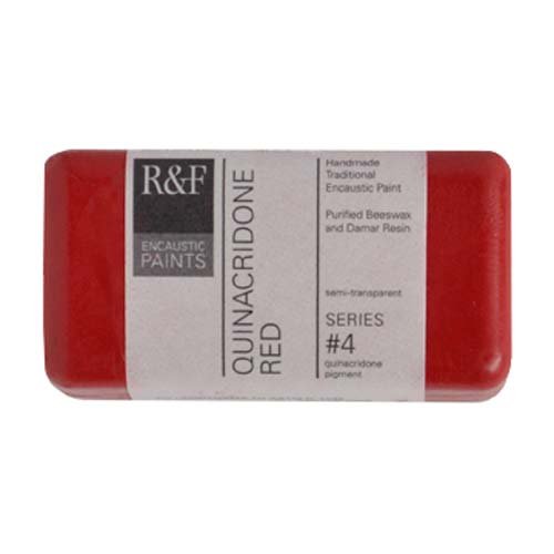 R&F Encaustic 40ml Paint, Quinacridone Red