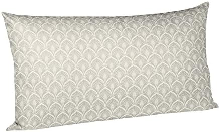 Fleuresse S 483032/3100 Zürich Damask Cushion Cover, Mixed Silver 24.8 x 17.2 x 2.2 cm