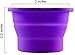 Pixie Menstrual Cup Case - Collapsible Silicone Container for Sterilizing Menstrual Cups and Storing Your Period Cup - Foldable for Travel