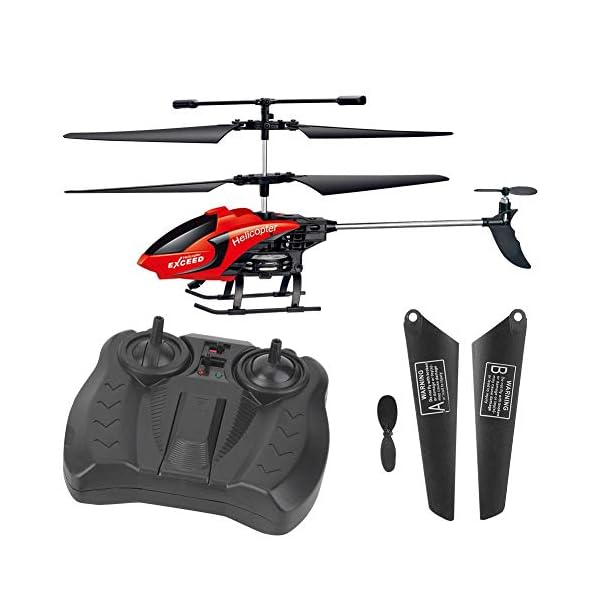 VGEBY1 RC Flugzeuge, Bunte Fernbedienung Wireless Flying Aircraft Helicopter für Kinder Geschenk