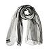 TONY&CANDICE(TM) 100% Silk Extra Long Oblong Silk Scarf,65