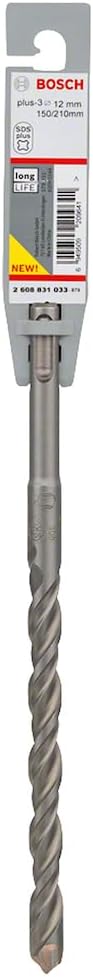 Bosch SDS Plus-3 Hammer Drill Bit 0 V 12 x 150 x 210 mm