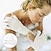 Dry Brushing Body Brush Boar Bristle Exfoliating Brush Set - Long Handle Body Brush, Face Cleansing Brush, Foot Scrub Gloves, Pumice Stone for Lymphatic Drainage Cellulite Treatment