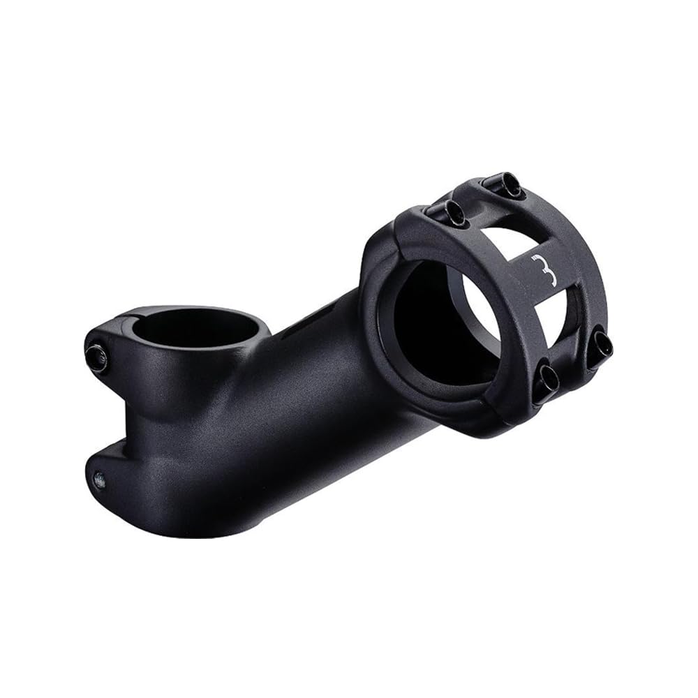 BBB Cycling Handlebar Stem HighRise | Ø 31,8 mm 35 Degree 90mm | MTB Mountainbike E-bike Urban Cycling | Aluminium Steel | BHS-25