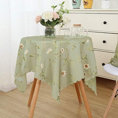 Lemon フローラル100 防水pvcテーブルクロス 90インチ ビニール耐油 こぼれ防止 ラウンドテーブルクロス 拭き取り可能なテーブルカバー 屋内 屋外 キャンプ ピクニックサークル テーブルクロス 小さな花グリーン Ecindorepublicschool Org