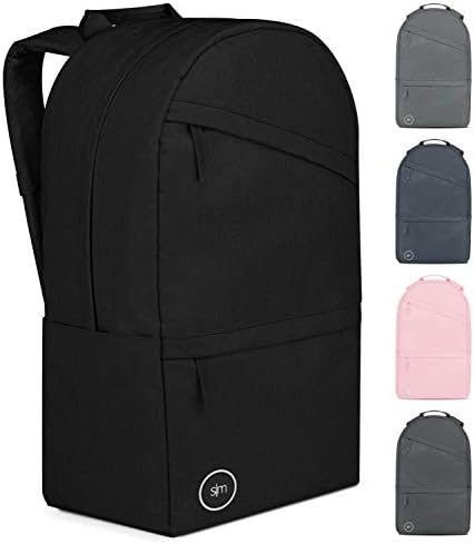 Simple Modern Legacy Backpack with Laptop Compartment Sleeve - 35L Travel Bag for Men & Women College Work School -Midnight Black 1 Simple Modern Legacy Backpack with Laptop Compartment Sleeve - 35L Travel Bag for Men & Women College Work School -Midnight Black