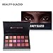 BEAUTY GLAZED Professional 18 Colors Eyes Makeup Easy To Wear Eyeshadow Natural Matte Shimmer Palette Long-lasting Eye Shadow
