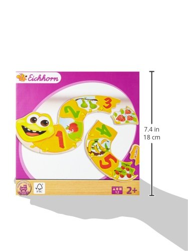 Eichhorn 100005400 - Formpuzzle, Zahlen – Bild 5