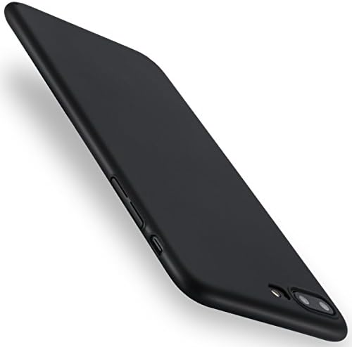 Epeolatry iPhone 7 Plus Case, iPhone 8 Plus Case, Thin Slim Lightweight Plastic Scratch-Proof Protective Cover Case for iPhone 7/8 Plus 5.5 Inch (Black)