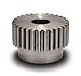Boston Gear NB16B Spur Gear, 14.5 Pressure Angle, Steel, Inch, 16 Pitch, 0.500