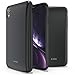 iPhone XR Battery Case, ALLEASA 5000mAh Protective Charger Case (6.1 inch) Portable Charging Case Extended Battery Pack for iPhone XR, Magnetic Top-Cover Design-Black